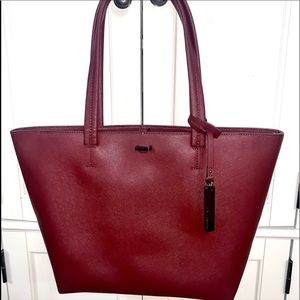 Vince Camuto burgundy purse